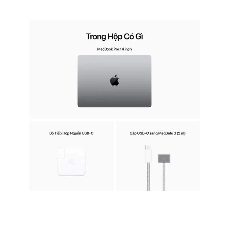 Macbook Pro 16 inch M2 2023 512GB chính hãng