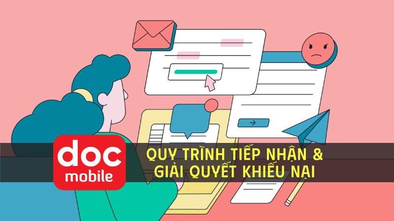 quy trình tiếp nhận và giải quyết khiệu nai độc mobile siêu nhanh chóng